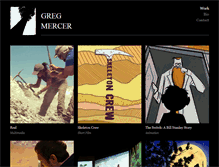 Tablet Screenshot of gregorymercer.com